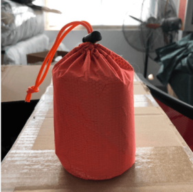 First-aid Tent Insulation Mat (Color: Orange, Dimensions: 200X91cm with bag)