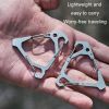 Multi-functional Portable Triangle Hook Hanging Buckle for Outdoor